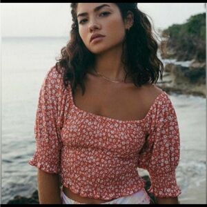 Billabong Coastal Sands Knit Crop Top NWOT